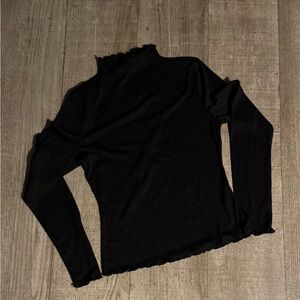 Black Long Sleeve Top